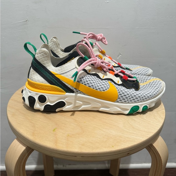 Nike React Element 55 Sunburst Men’s Size 11 - Picture 3 of 8